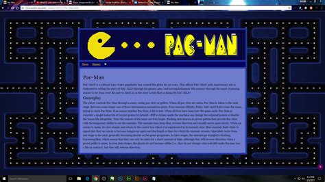 pac man website.